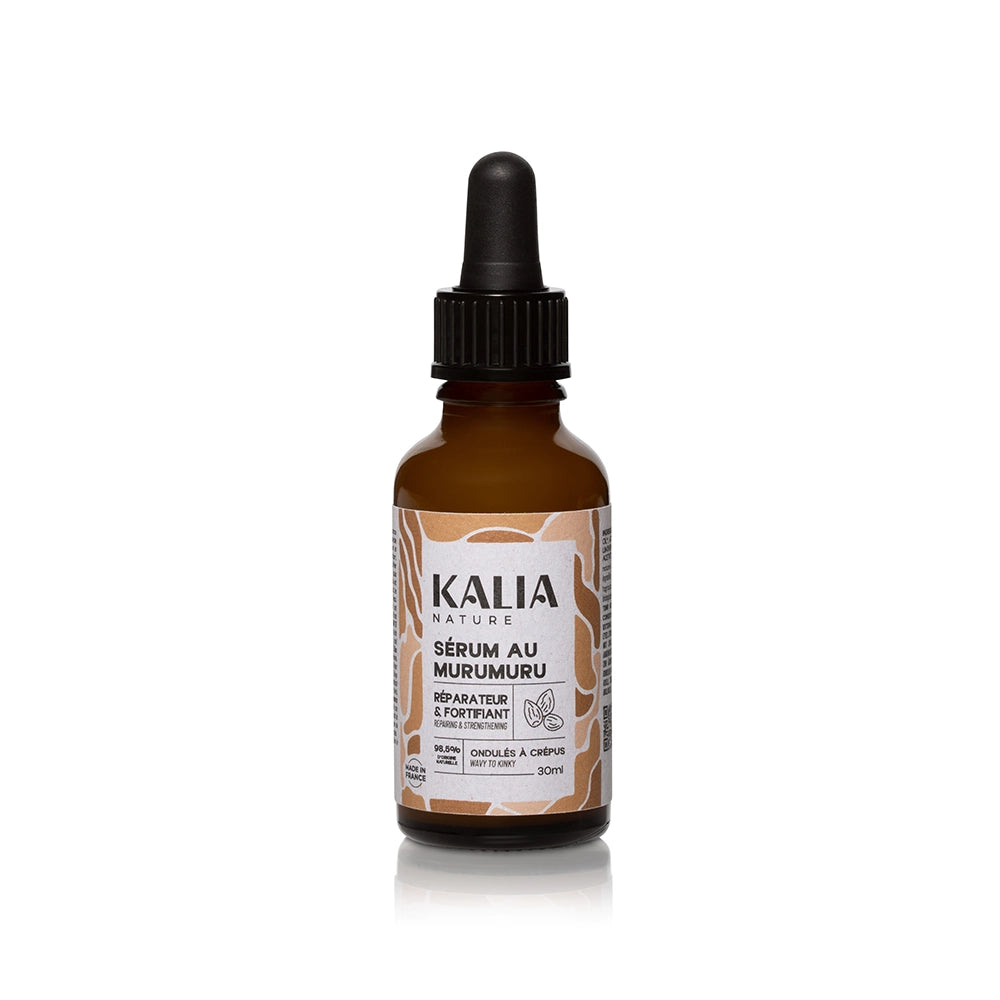 Sérum au Murumuru Kalia Nature – soin réparateur et fortifiant pour cheveux texturés.