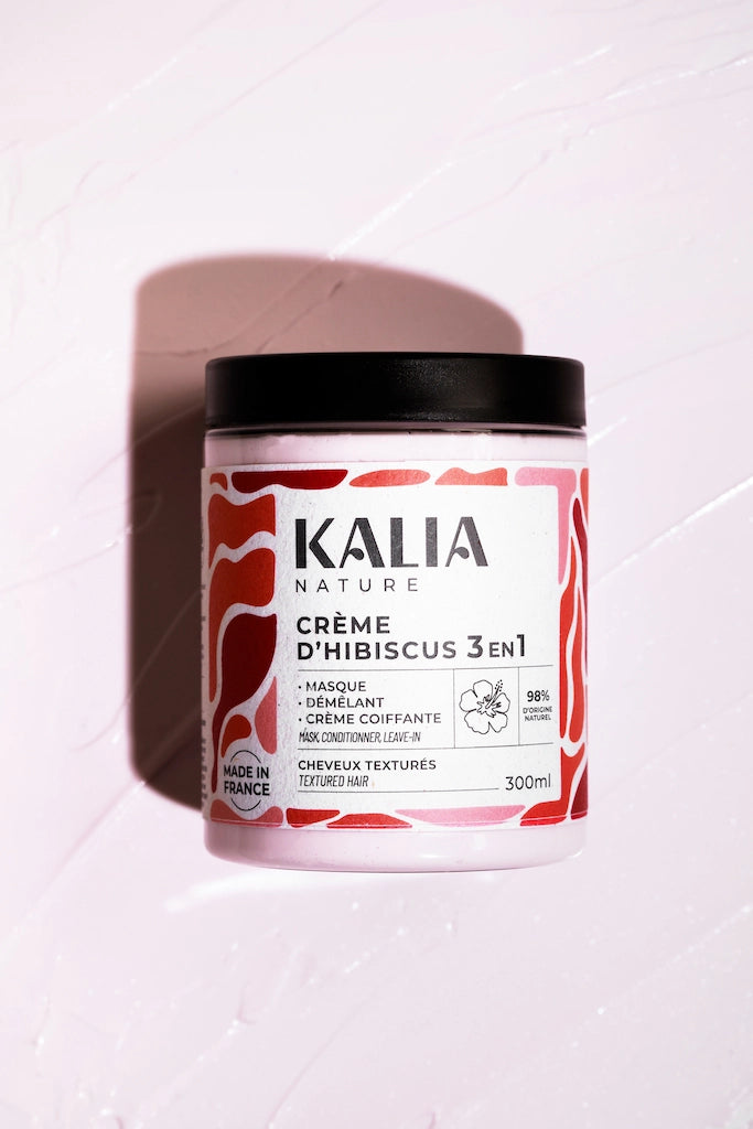 Photo scénario du produit crème d'hibiscus de Kalia Nature