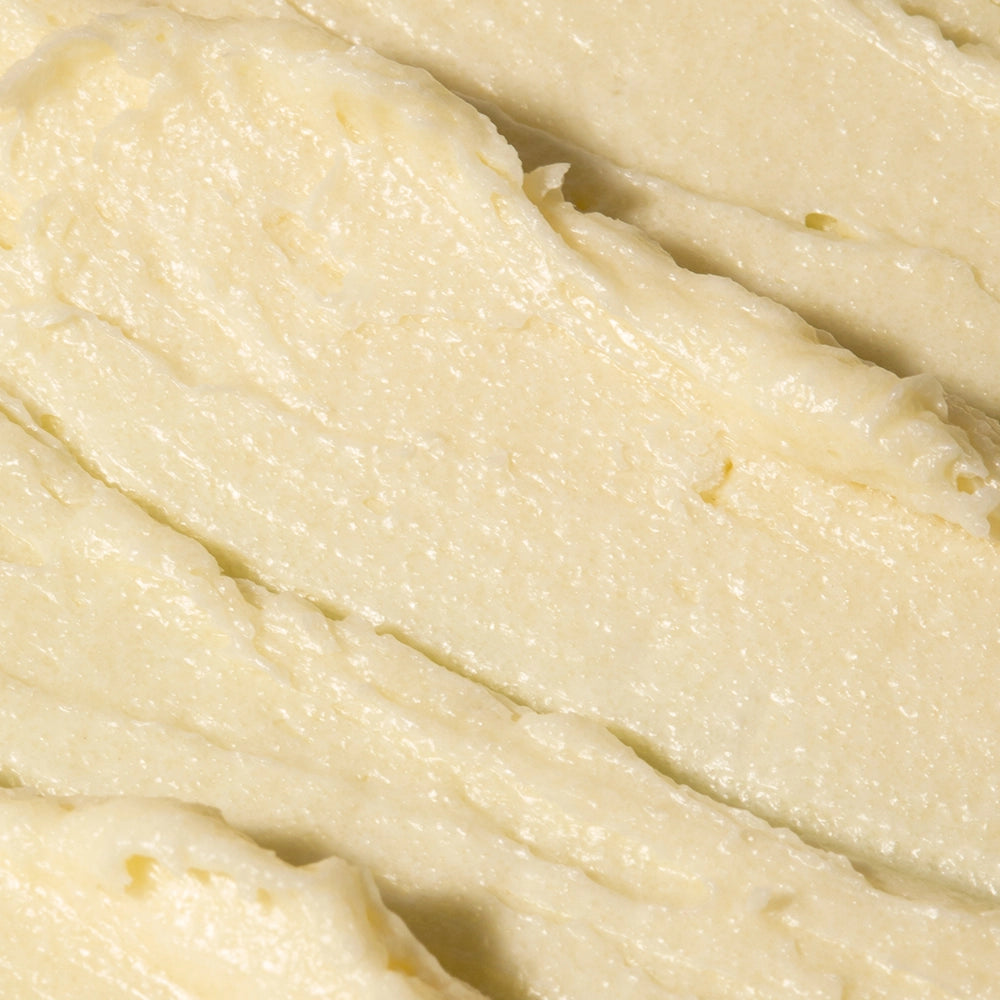 Texture onctueuse du Baume à l’Hibiscus Kalia Nature – soin nourrissant pour cheveux frisé à crépus.