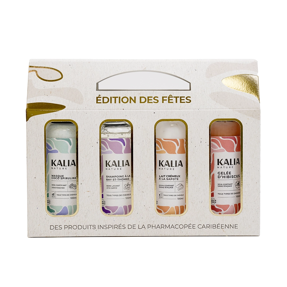 Le Coffret Edition des Fêtes de Kalia Nature à composer avec les produits de votre choix