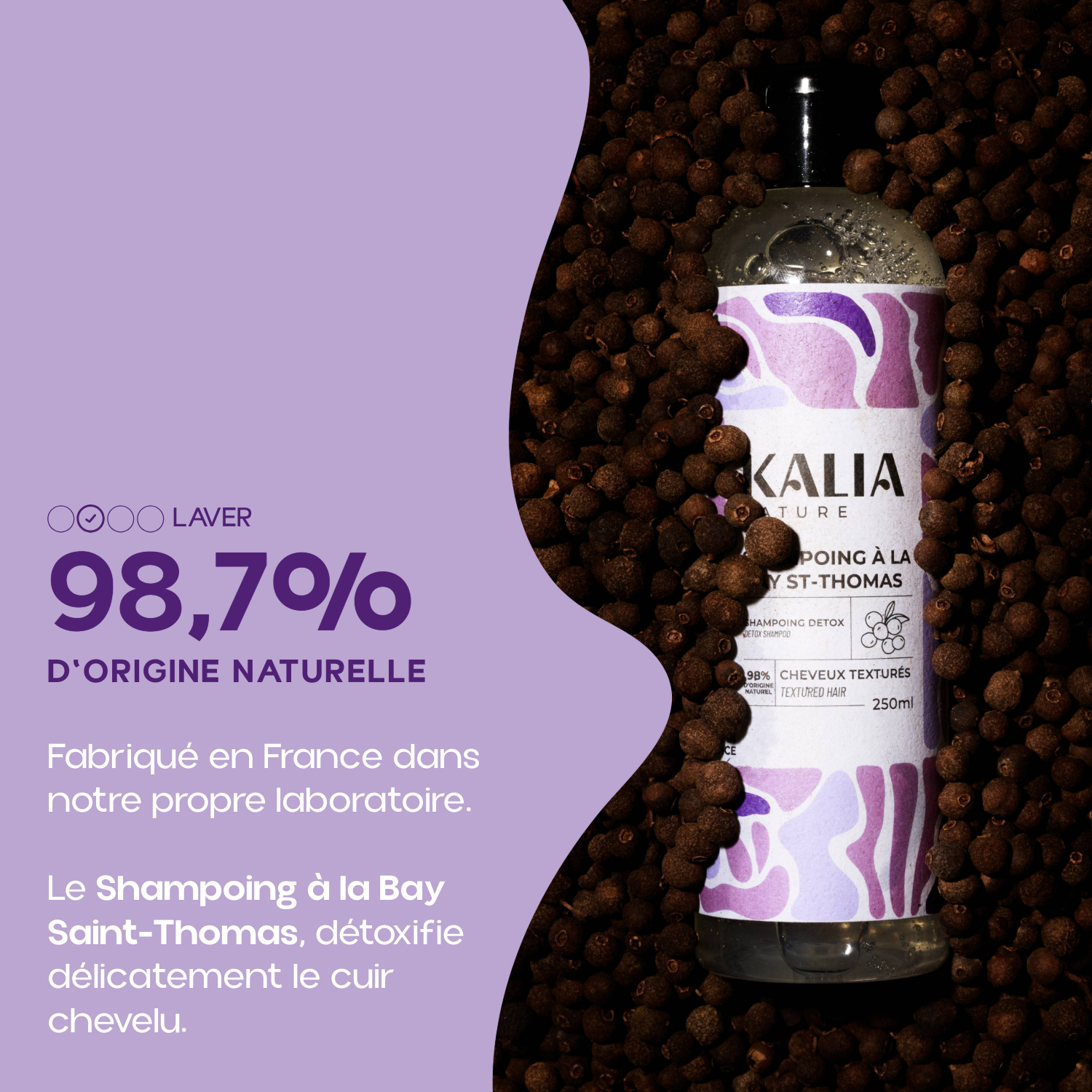 Shampoo mit Lorbeerblättern