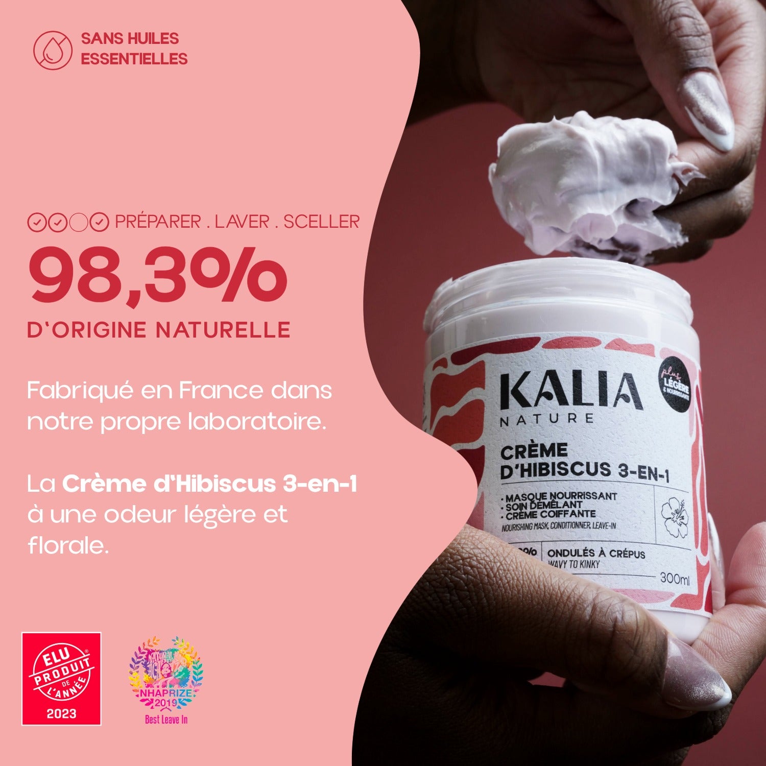 Crème d'Hibiscus 3-en-1