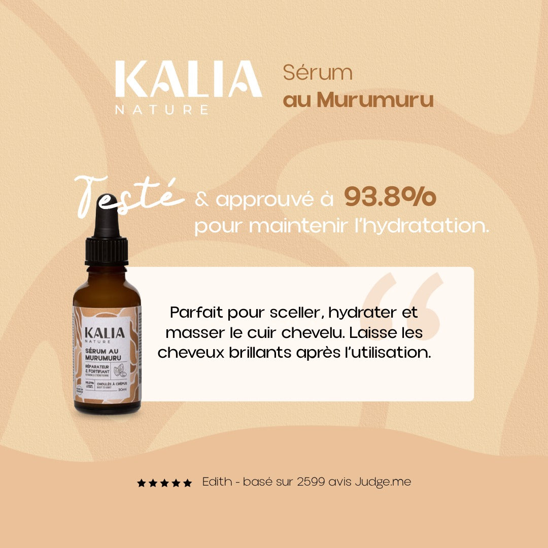 avis client sur le produit sérum au murumuru : approuvé à 93.8% pour maintenir l'hydratation