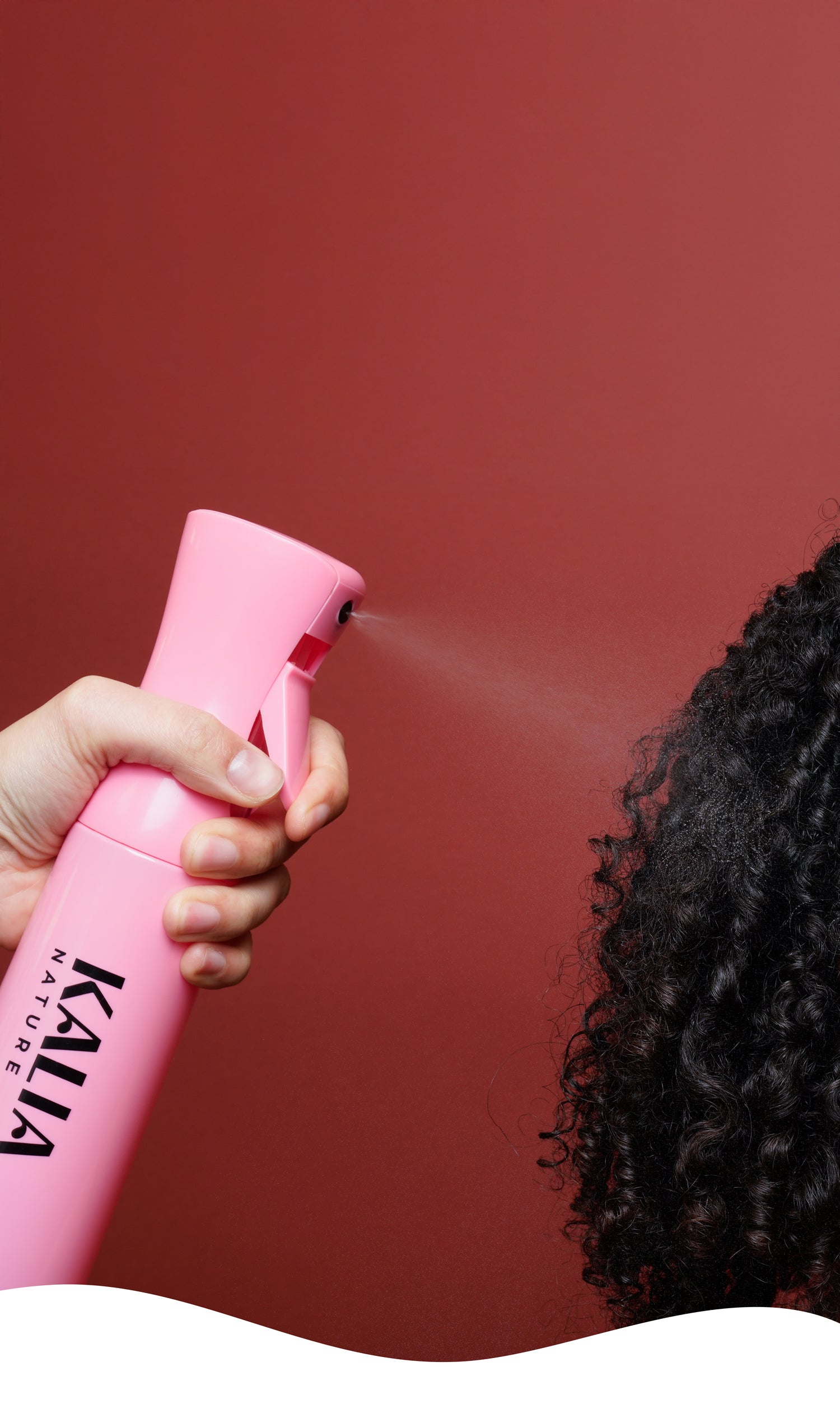 Photo en gros plan du spray à eau Kalia Nature – offre du mois de février : un spray offert dès 50€ d’achat.