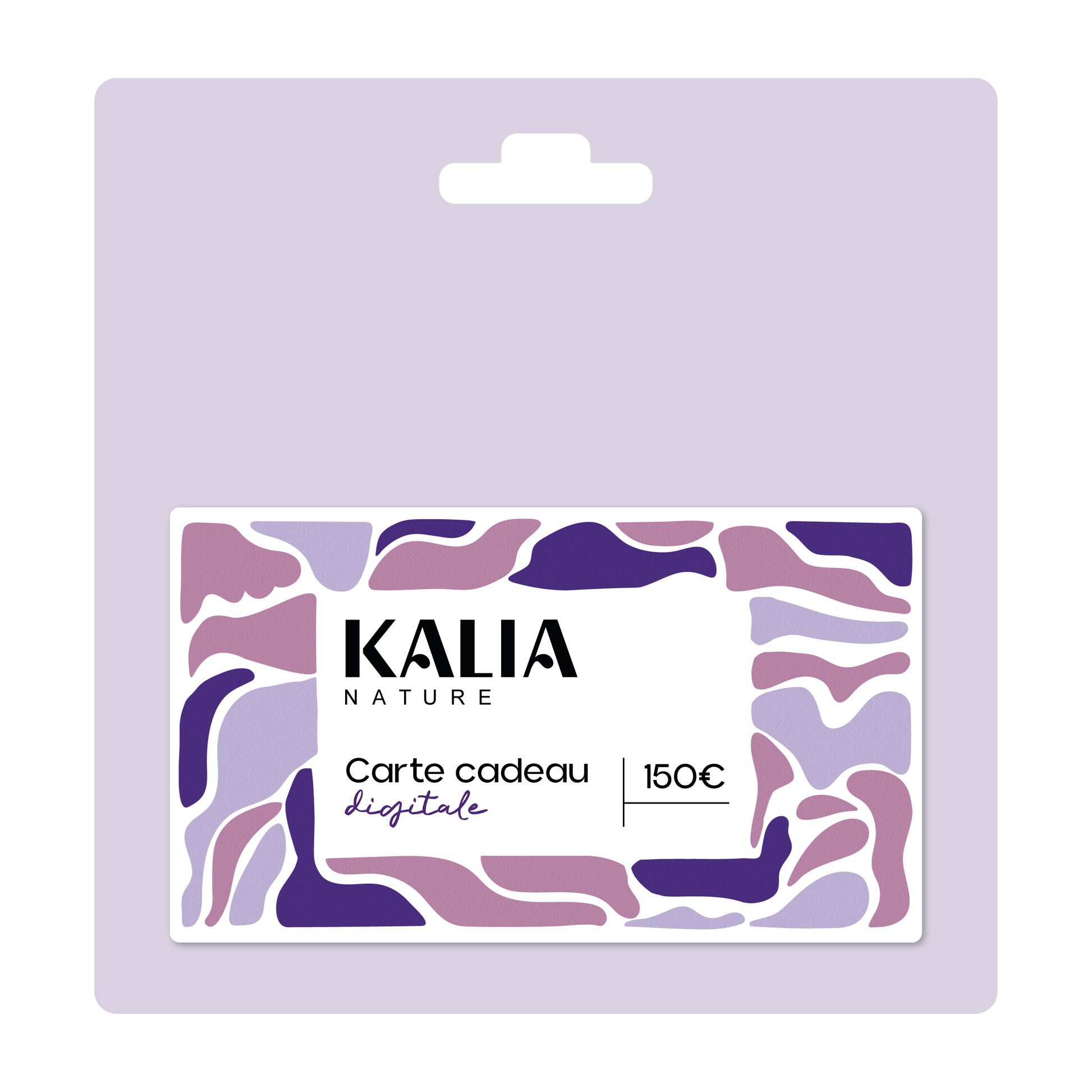 carte cadeau digitale Kalia Nature de 150€
