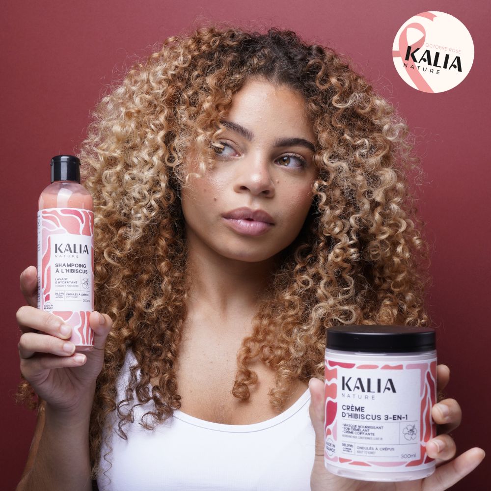 Shampoing à l'Hibiscus et Crème d'Hibiscus 3-en-1